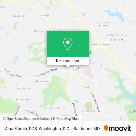 Alaa Elamin, DDS map