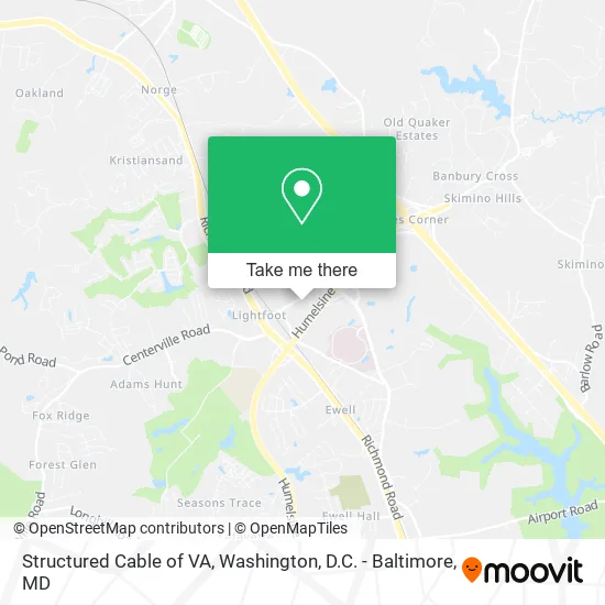 Structured Cable of VA map