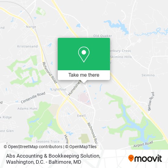 Abs Accounting & Bookkeeping Solution map