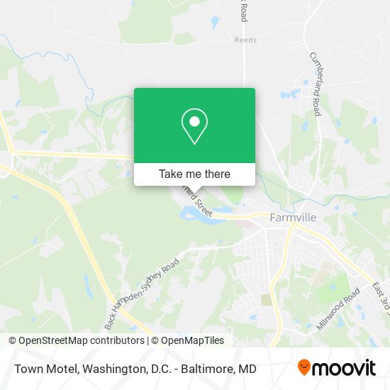 Town Motel map