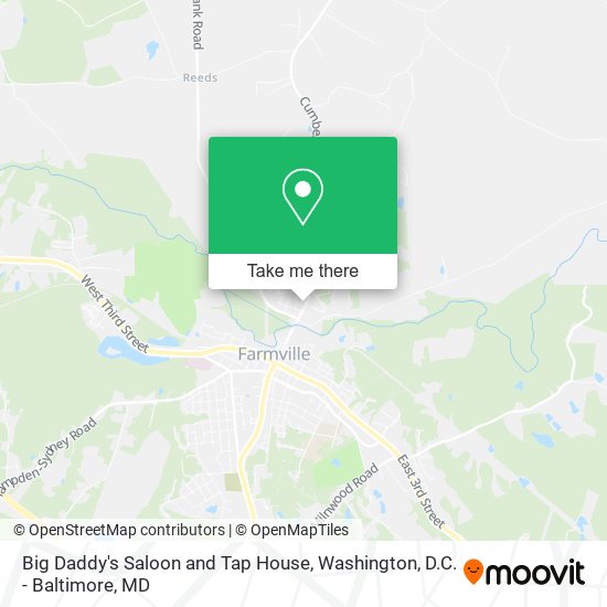 Big Daddy's Saloon and Tap House map