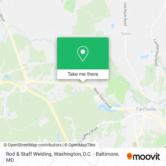 Rod & Staff Welding map