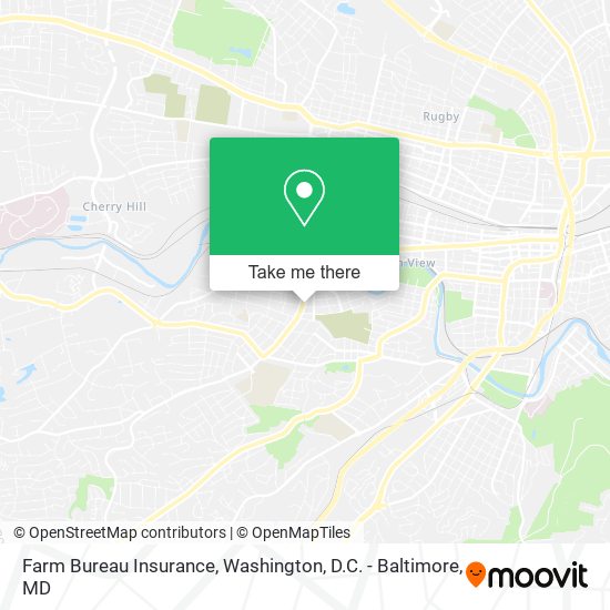 Mapa de Farm Bureau Insurance