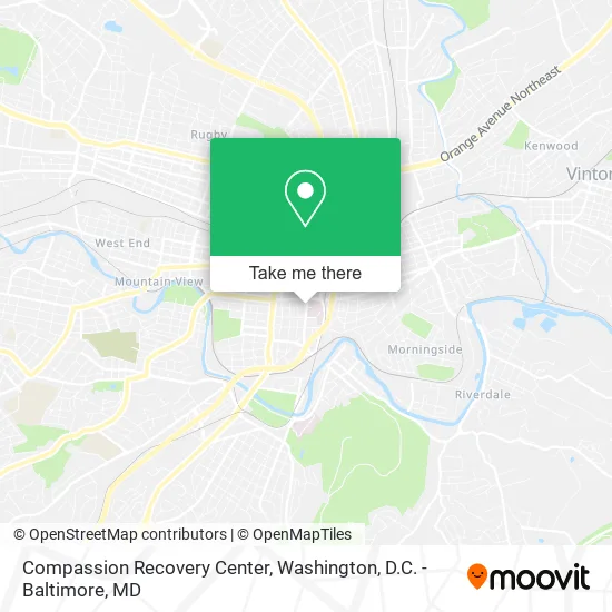 Compassion Recovery Center map