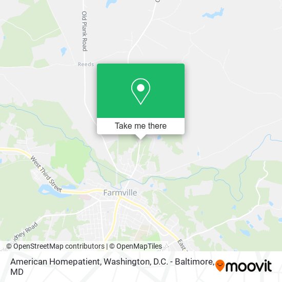 American Homepatient map