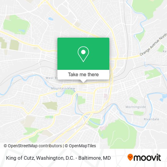 King of Cutz map
