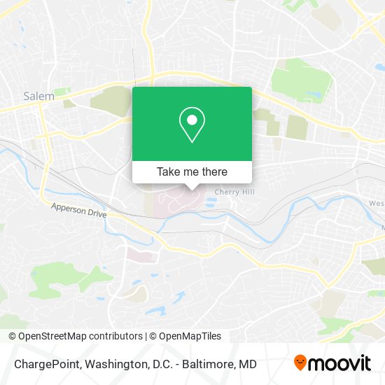 ChargePoint map