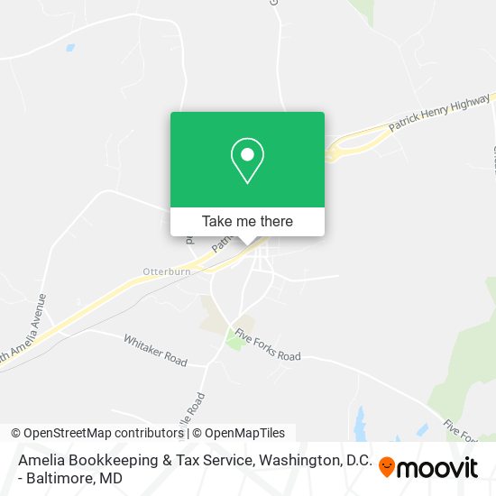 Amelia Bookkeeping & Tax Service map