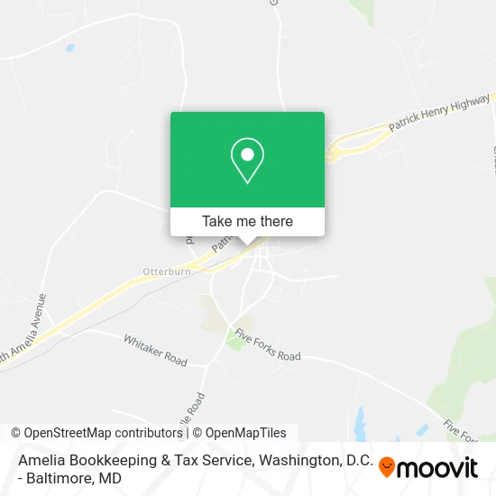 Amelia Bookkeeping & Tax Service map