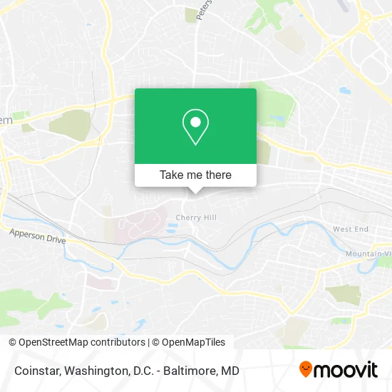 Mapa de Coinstar