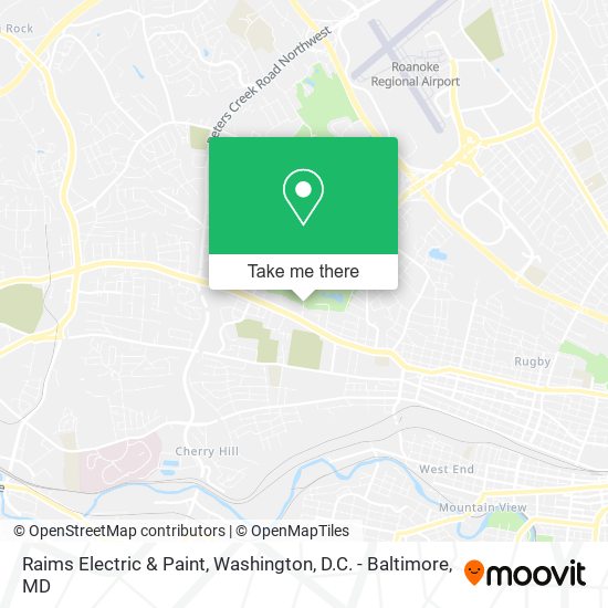 Mapa de Raims Electric & Paint