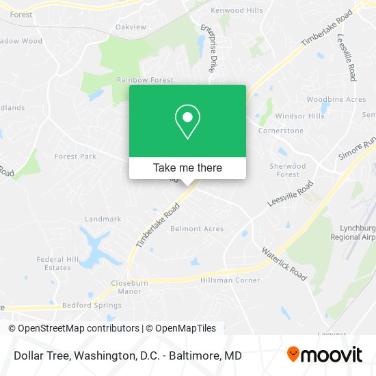 Dollar Tree map