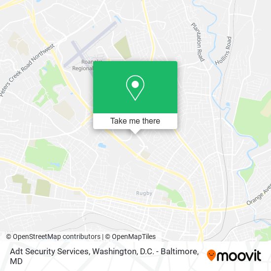 Adt Security Services map