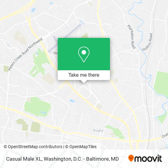 Casual Male XL map