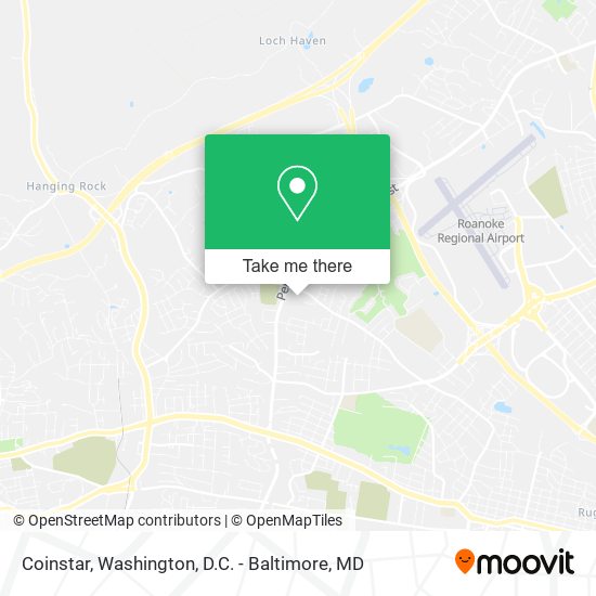 Coinstar map