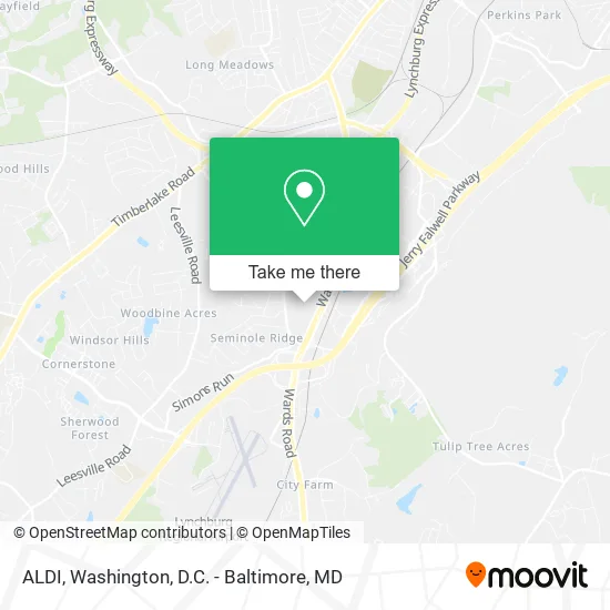 ALDI map