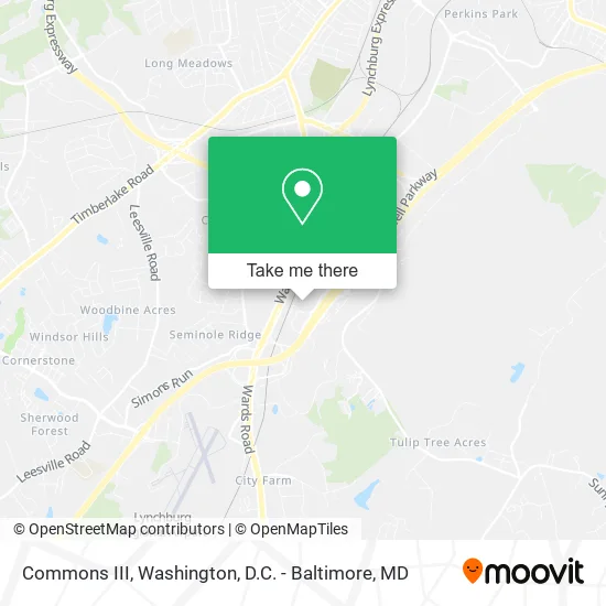Commons III map