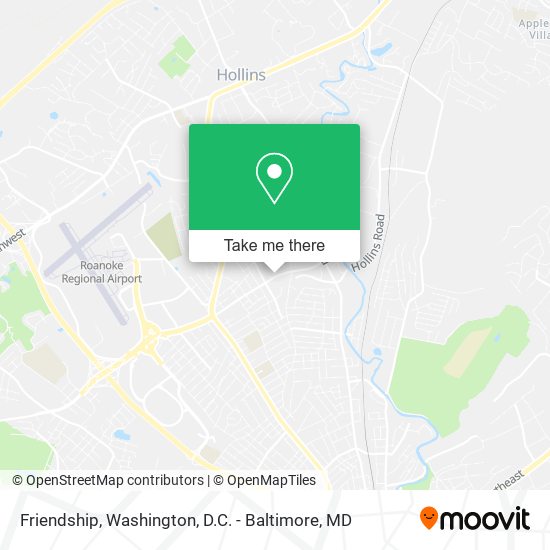 Friendship map