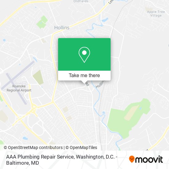 AAA Plumbing Repair Service map