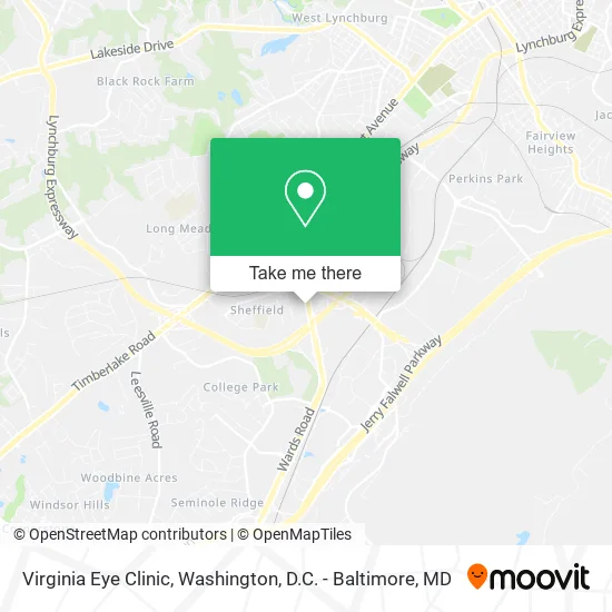 Virginia Eye Clinic map
