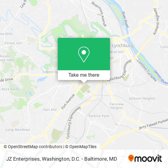 JZ Enterprises map