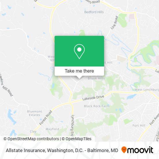 Allstate Insurance map