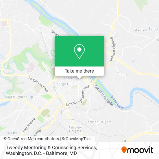 Tweedy Mentoring & Counseling Services map