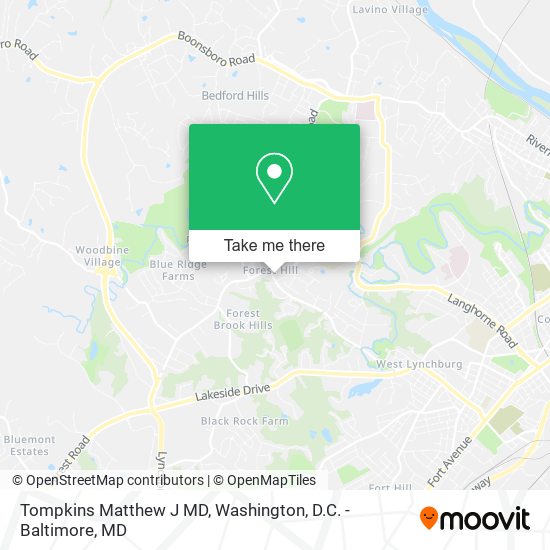 Mapa de Tompkins Matthew J MD