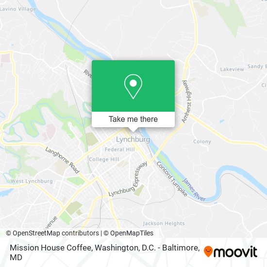 Mission House Coffee map