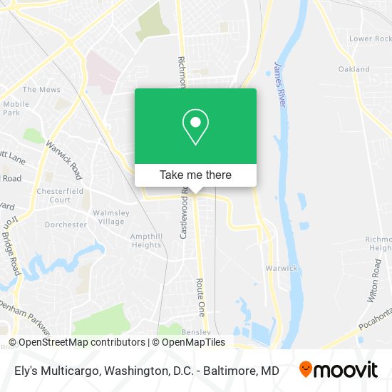 Ely's Multicargo map