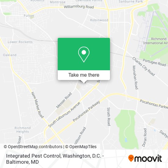 Mapa de Integrated Pest Control