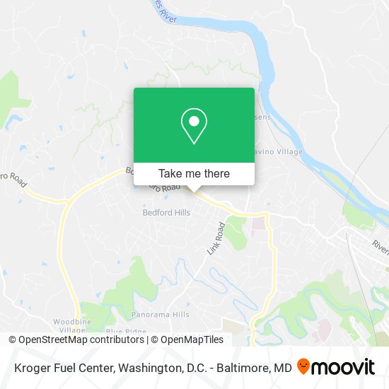 Kroger Fuel Center map