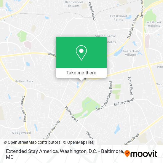 Mapa de Extended Stay America