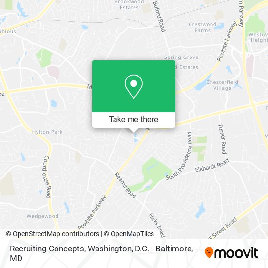 Recruiting Concepts map