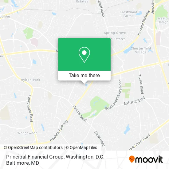 Principal Financial Group map