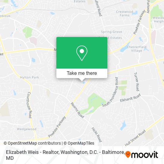 Elizabeth Weis - Realtor map