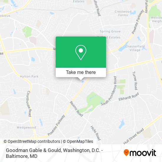 Goodman Gable & Gould map