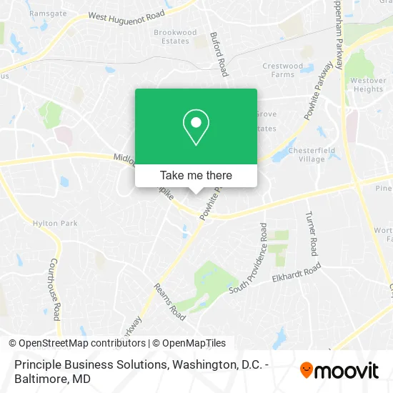 Principle Business Solutions map