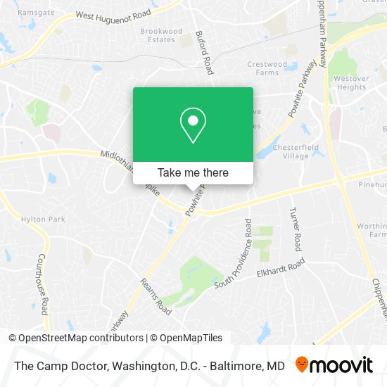 The Camp Doctor map