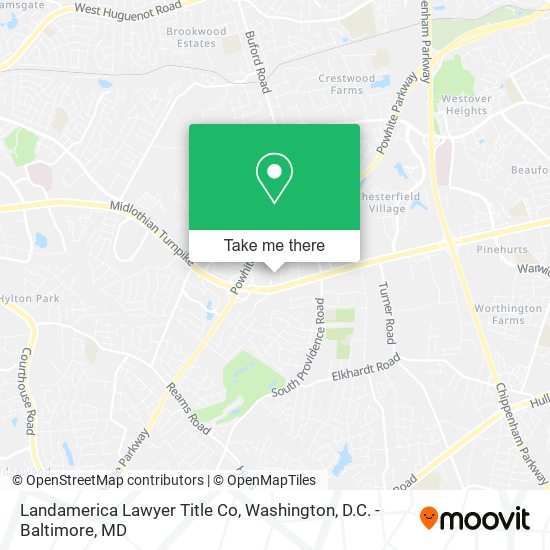 Landamerica Lawyer Title Co map