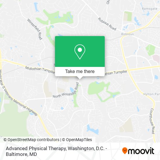 Advanced Physical Therapy map