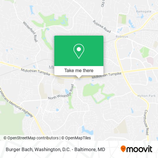 Burger Bach map