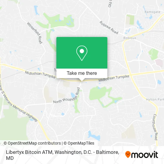 Libertyx Bitcoin ATM map