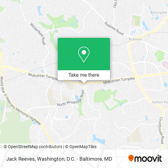 Jack Reeves map