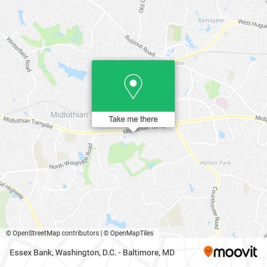 Mapa de Essex Bank