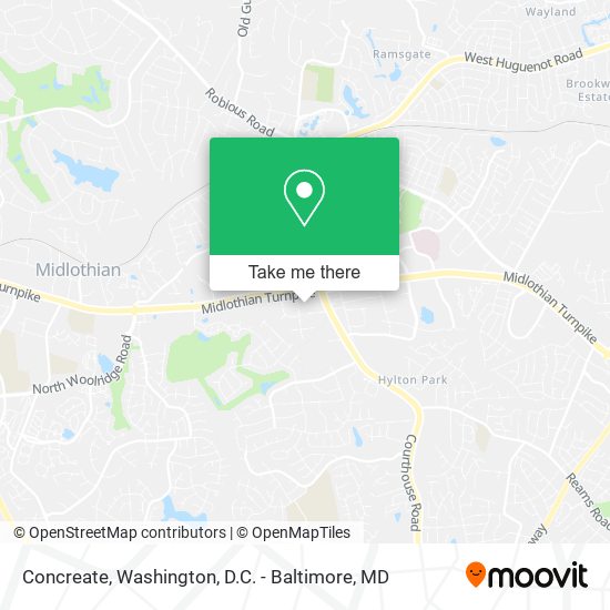 Concreate map