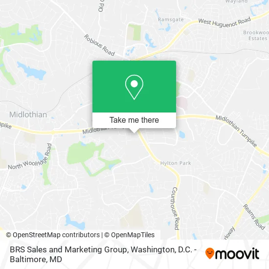 BRS Sales and Marketing Group map