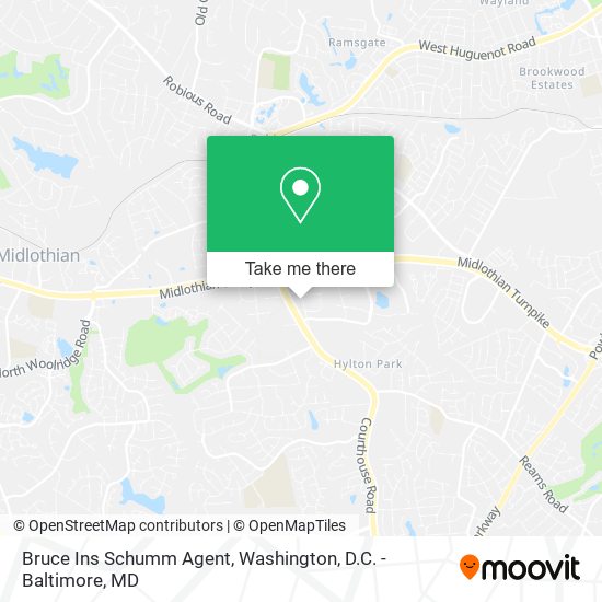 Bruce Ins Schumm Agent map