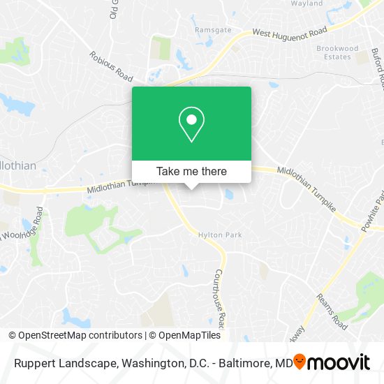 Ruppert Landscape map