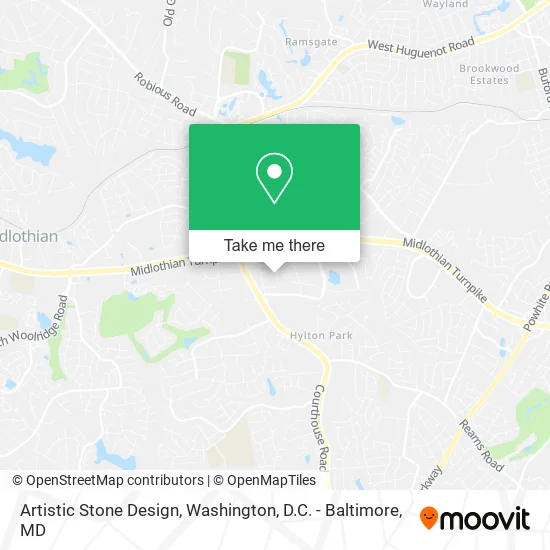 Artistic Stone Design map